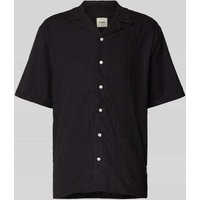 Redefined Rebel Regular Fit Freizeithemd mit Reverskragen Modell 'PAUL' in Black, Größe XXL von Redefined Rebel