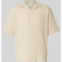 Redefined Rebel Regular Fit Freizeithemd mit Strukturmuster Modell 'FELIX' in Beige, Größe L Redefined Rebel Regular Fit Freizeithemd mit Strukturmuster Modell 'FELIX' in Beige, Größe L von Redefined Rebel