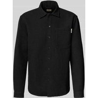 Redefined Rebel Regular Fit Hemdjacke mit Kentkragen Modell 'Chen' in Black, Größe XL von Redefined Rebel