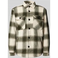 Redefined Rebel Regular Fit Hemdjacke mit aufgesetzten Brustpattentaschen in Offwhite, Größe L von Redefined Rebel