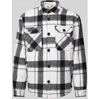 Redefined Rebel Regular Fit Hemdjacke mit aufgesetzten Brustpattentaschen in Oliv, Größe M von Redefined Rebel