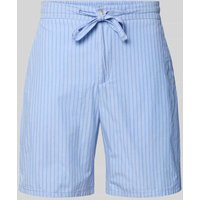 Redefined Rebel Regular Fit Shorts mit elastischem Bund Modell 'FRANCIS' in Hellblau, Größe M von Redefined Rebel
