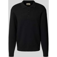 Redefined Rebel Strickpullover mit Kentkragen Modell 'Peter' in Black, Größe XL von Redefined Rebel