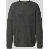 Redefined Rebel Strickpullover mit Rollsaum Modell 'RYAN' in Anthrazit, Größe XL von Redefined Rebel