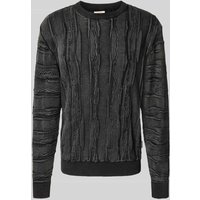Redefined Rebel Strickpullover mit Strukturmuster Modell 'Jamie' in Black, Größe XXL Redefined Rebel Strickpullover mit Strukturmuster Modell 'Jamie' in Black, Größe XXL von Redefined Rebel