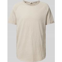 Redefined Rebel T-Shirt mit Rundhalsausschnitt Modell 'KAS' in Taupe, Größe XXL von Redefined Rebel