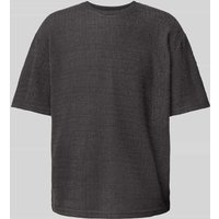 Redefined Rebel T-Shirt mit Strukturmuster Modell 'Tony' in Anthrazit, Größe XXL Redefined Rebel T-Shirt mit Strukturmuster Modell 'Tony' in Anthrazit, Größe XXL von Redefined Rebel