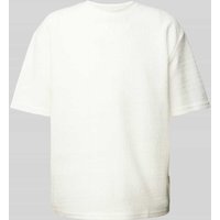 Redefined Rebel T-Shirt mit Strukturmuster Modell 'Tony' in Weiss, Größe XXL von Redefined Rebel