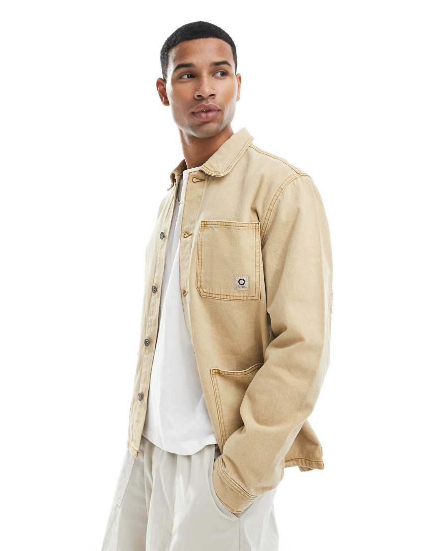Redefined Rebel - Workwear-Jacke in Beige-Neutral von Redefined Rebel