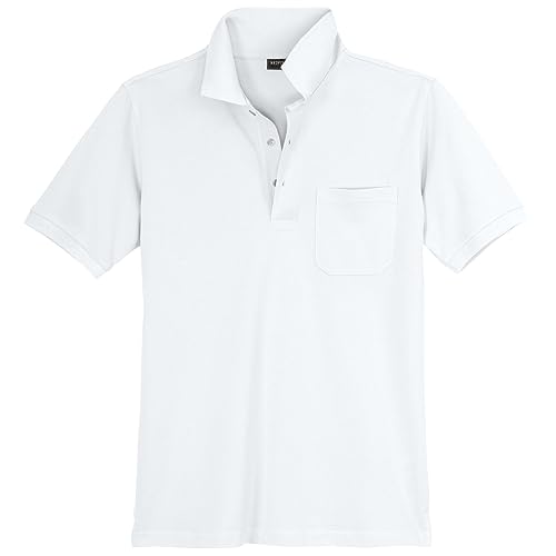 Redfield Poloshirt Pique Übergröße weiß Ralph, Größe:8XL von Redfield