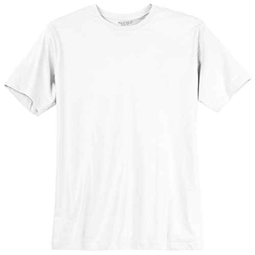 Redfield Basic T-Shirt weiß Übergröße, XL Größe:7XL von Redfield