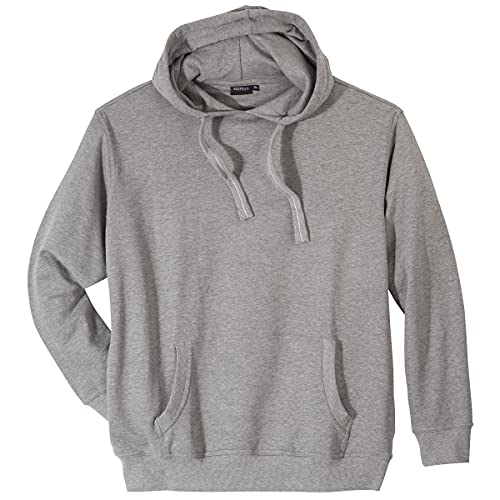 Redfield Kapuzen-Sweatshirt hellgrau meliert XXL, XL Größe:5XL von Redfield