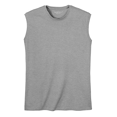 Redfield Muskelshirt Übergröße grau Melange Ray, Größe:7XL von Redfield