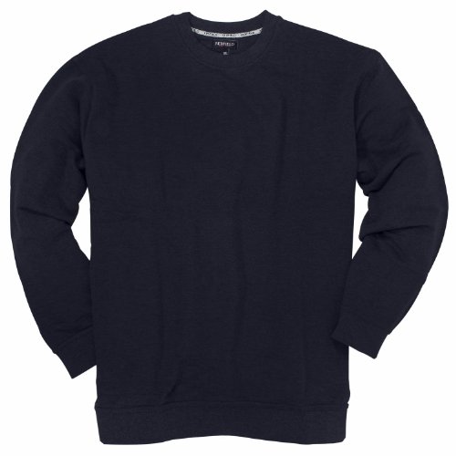 Redfield Sweatshirt Herren Übergröße dunkelblau, Größe:4XL von Redfield
