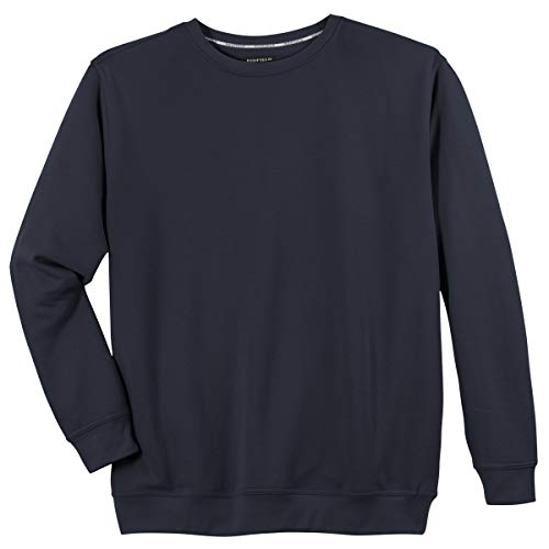 Redfield Rundhals Sweatshirt Navy Übergrößen Cliff, Größe:7XL von Redfield