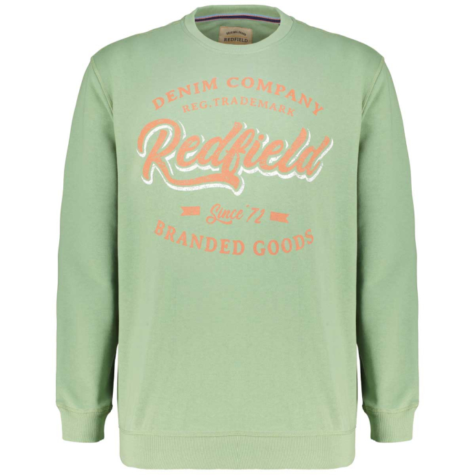 Redfield Sweatshirt mit Label-Print von Redfield