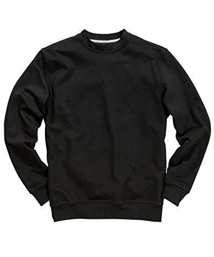 Redfield Sweatshirt mit Rundhalsauschnitt schwarz, Größe:8XL von Redfield