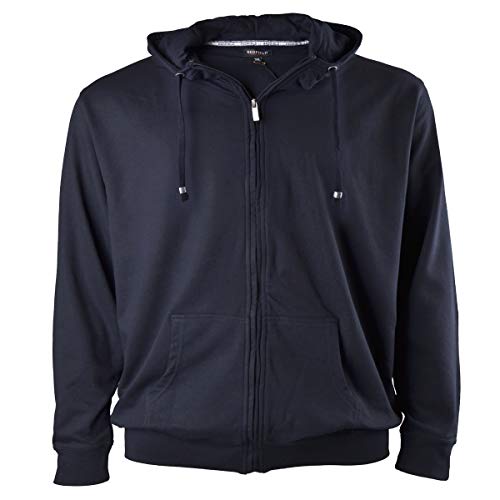 Redfield XXL Sweatjacke Herren dunkelblau, Größe:8XL von Redfield