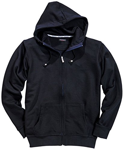 Redfield XXL Sweatjacke Herren dunkelblau, XL Größe:6XL von Redfield