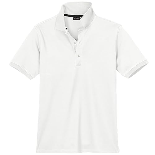 Redfield weißes Basic Stretch-Poloshirt Übergröße, Größe:10XL von Redfield
