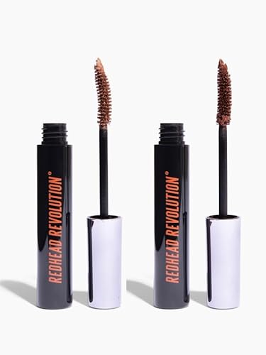 Redhead Revolution Mascara Rotschopf Gingerlash Vegan | Mascara-Set Kastanienbraun und Hellbraun von Redhead Revolution
