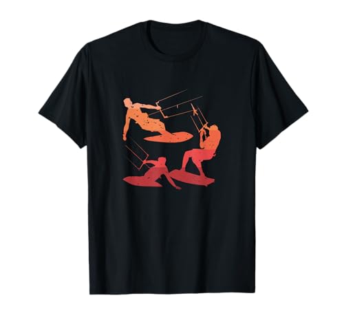 Redido Kitesurfen Retro T-Shirt Damen Schwarz Klein Klassische Passform Kurzarm Crew-Ausschnitt Kitesurfing Sommer Urlaub Redido Kitesurfen Retro T-Shirt Damen Schwarz Klein Klassische Passform Kurzarm Crew-Ausschnitt Kitesurfing Sommer Urlaub von Redido Kitesurfen