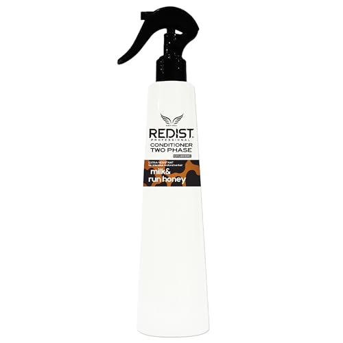 Redist 2Phase Hair Conditioner 400ml Haarkur Sprühkur Treatment Haarpflege Spray Leave in ohne Ausspülung Haar Parfume spliss entferner (Milk & Run Honey) von Redist