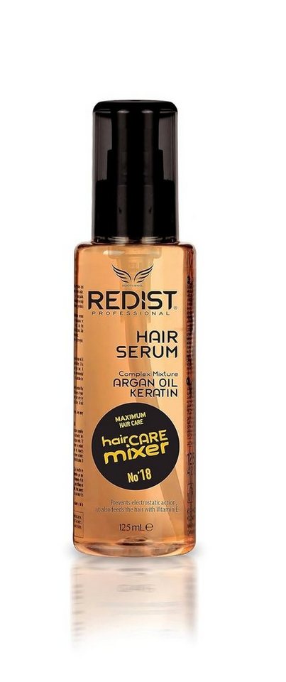 Redist Haarserum Redist Keratin Argan Haar Serum 125ml zur Anti-Frizz Behandlung von Redist