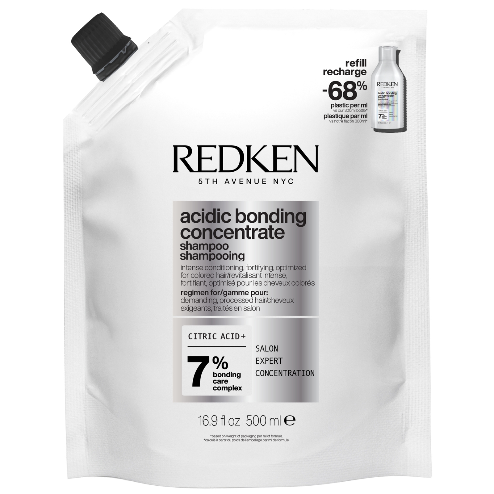 Redken Acidic Bonding Concentrate Shampoo Refill Pouch 500ml von Redken