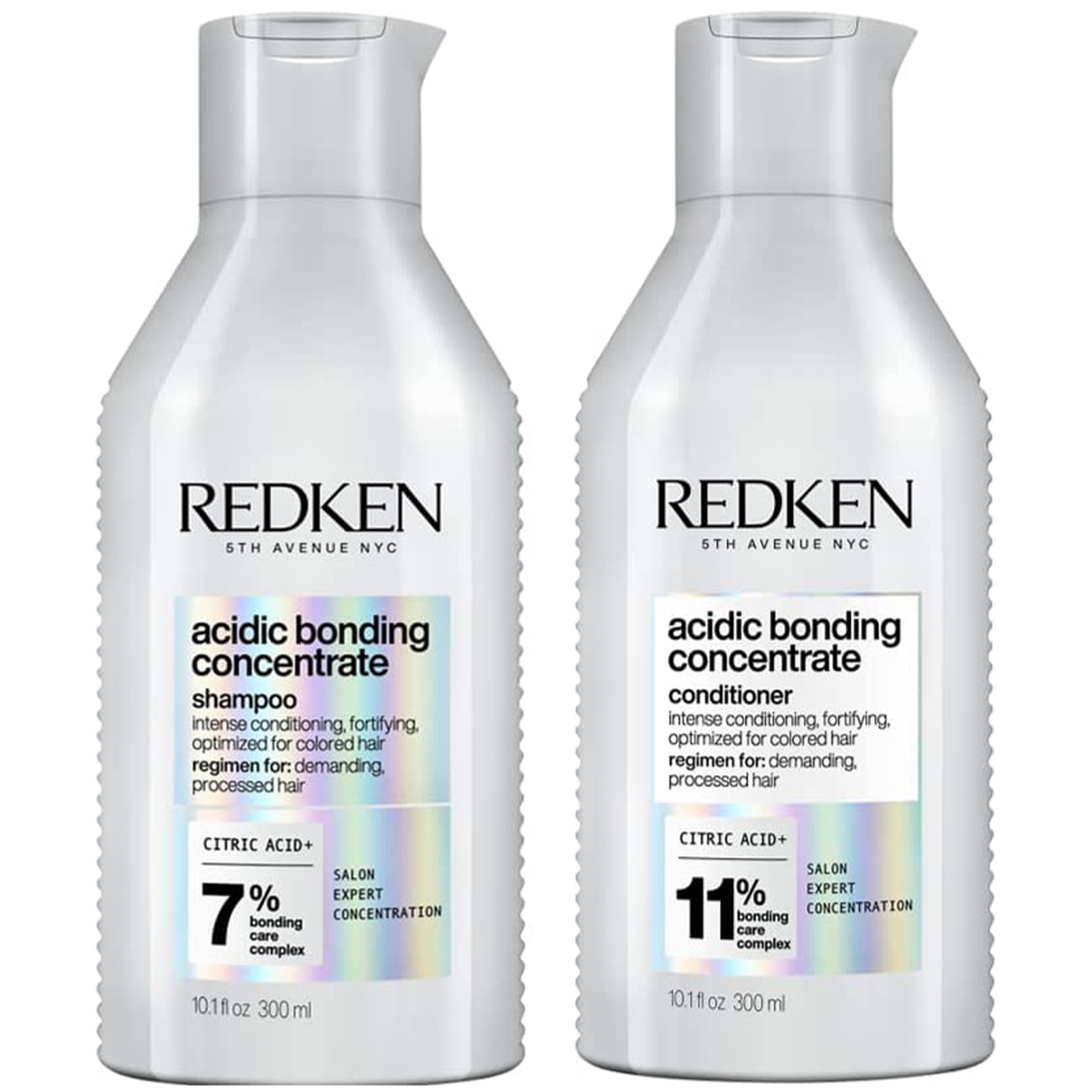 Redken Acidic Bonding Concentrate Shampoo and Conditioner Bond Repair Bundle 2 x 300ml von Redken