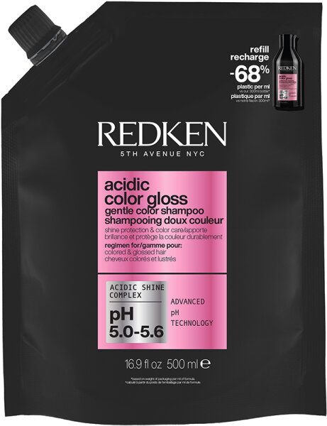 Redken Acidic Color Gloss Shampoo Refill Pouch 500 ml von Redken