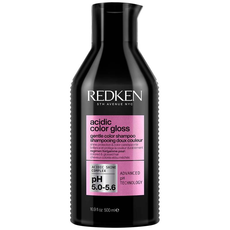 Redken Acidic Color Gloss Shampoo mit Farbschutz für Glas-ähnlichen Glanz Supersize 500 ml von Redken
