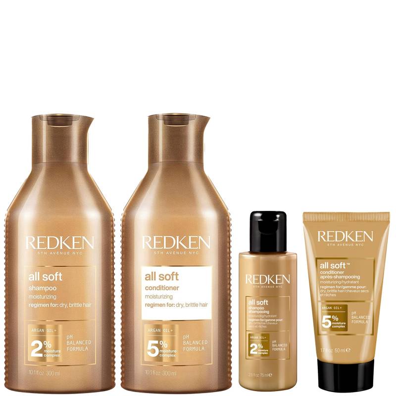 Redken All Soft Shampoo and Conditioner Bundle for Dry Hair von Redken