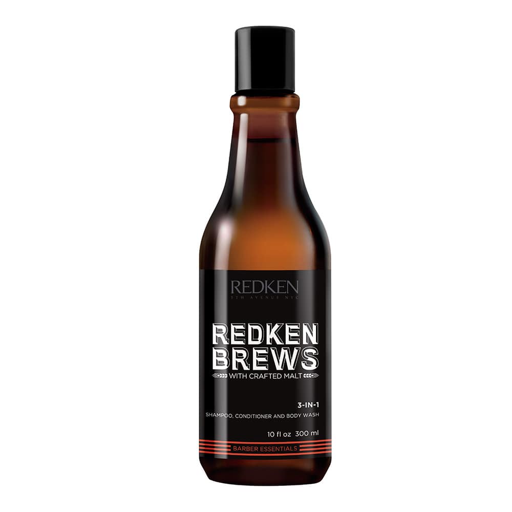 Redken Brews 3 in 1 Shampoo 300 ml von Redken