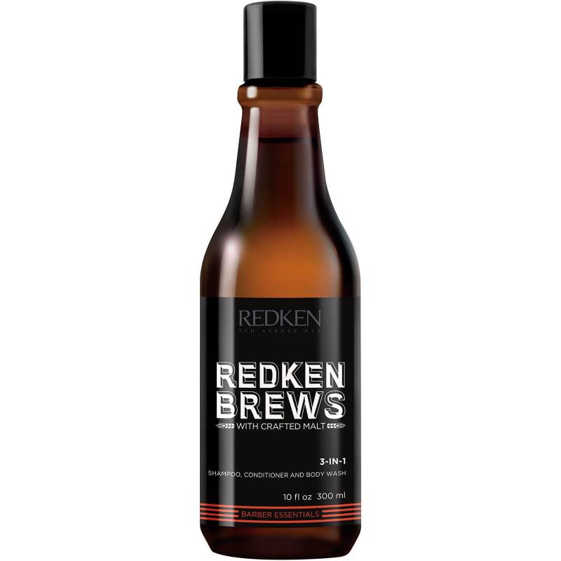 Redken Brews 3-in-1 Shampoo 300ml Redken Brews 3-in-1 Shampoo 300ml von Redken