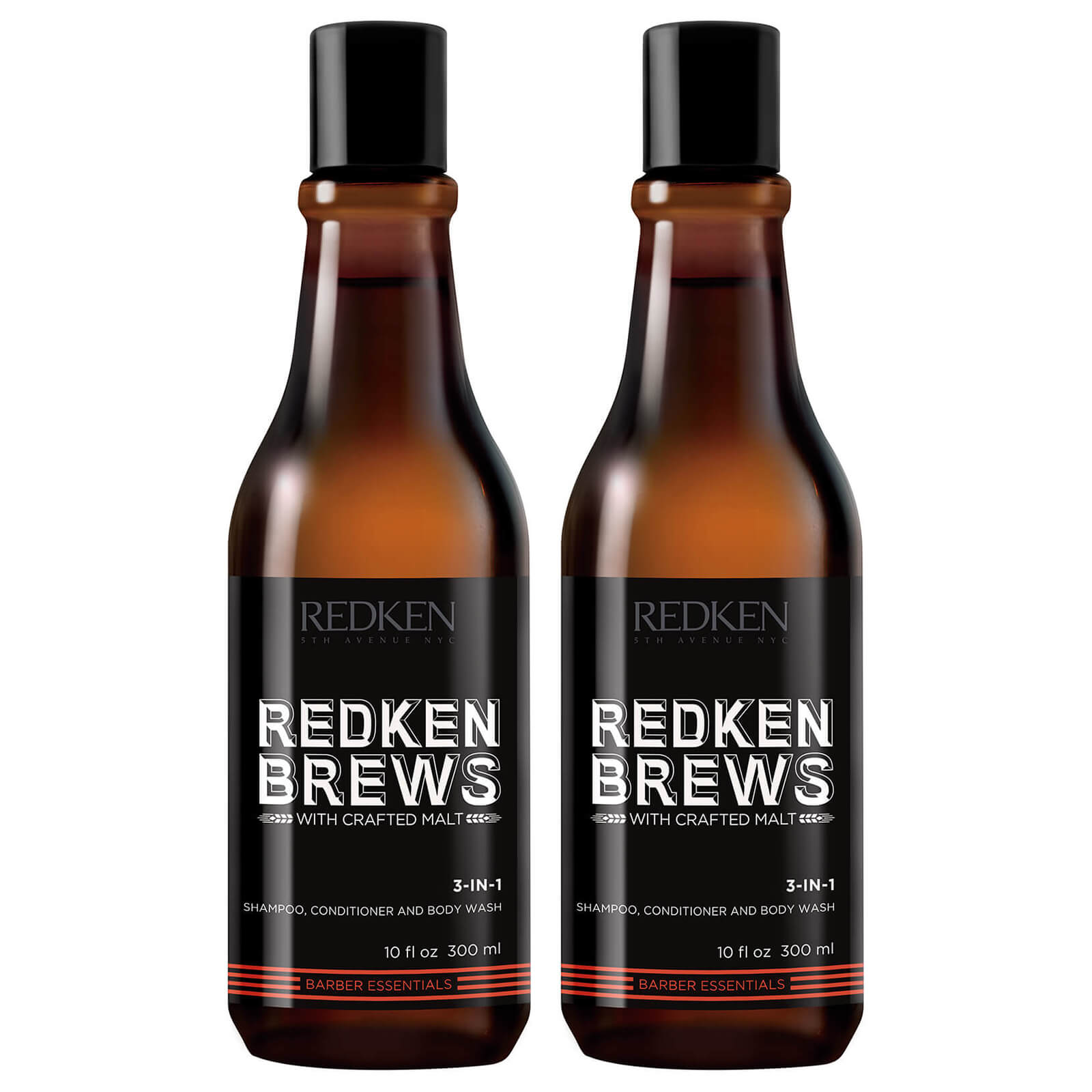 Redken Brews Men's 3 in 1 Shampoo Duo von Redken