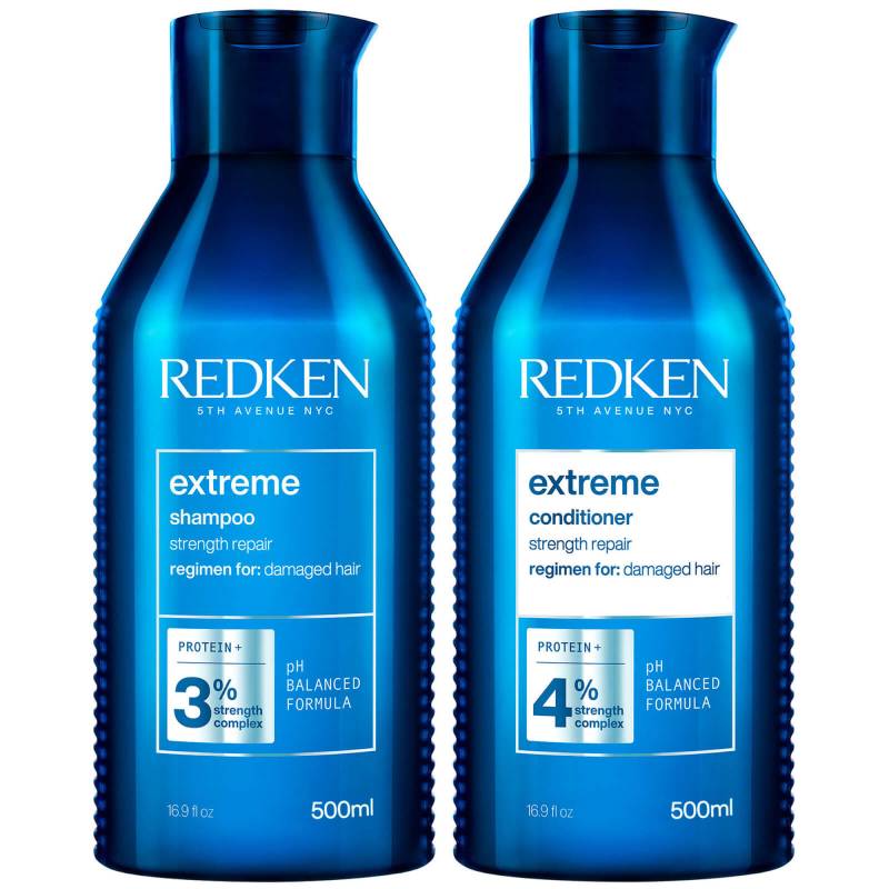 Redken Extreme Shampoo and Conditioner Routine for Damaged Hair 500ml von Redken