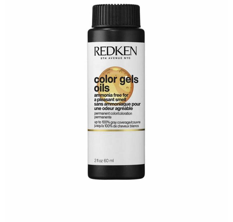 Redken Haarpflege-Set COLOR GEL OILS #4N-4.0 60 ml x 3 u von Redken
