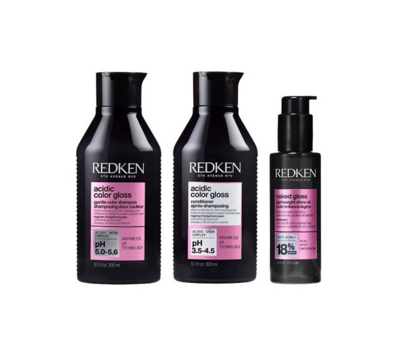Redken Haarpflege-Set Redken Acidic Color Gloss Set, 3-tlg. von Redken
