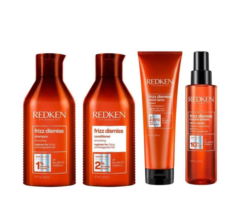 Redken Haarpflege-Set Redken Frizz Dismiss Big 4 er Set, 4-tlg. von Redken
