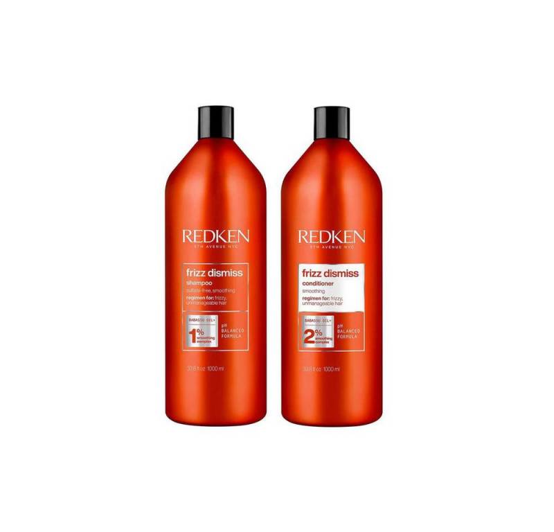 Redken Haarpflege-Set Redken Frizz Dismiss Duo Shampoo & Conditioner 1000 ml von Redken