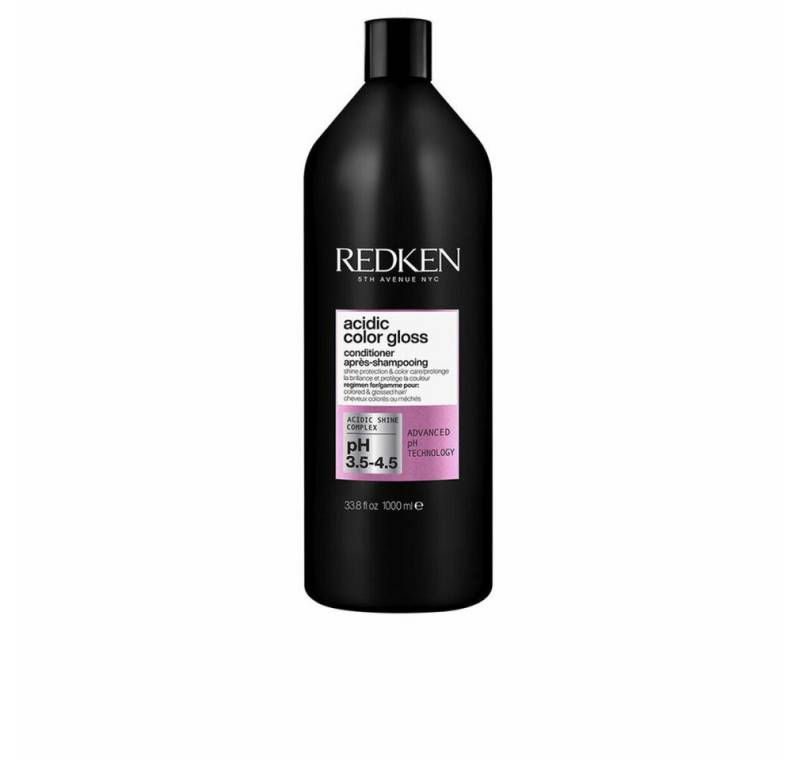 Redken Haarspülung ACIDIC COLOR GLOSS Conditioner verstärkt den Glanz Ihrer Farbe 1000ml von Redken