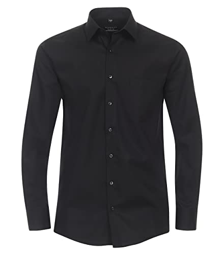 Redmond Businesshemd Uni Comfort Fit 90 schwarz 3XL von Redmond
