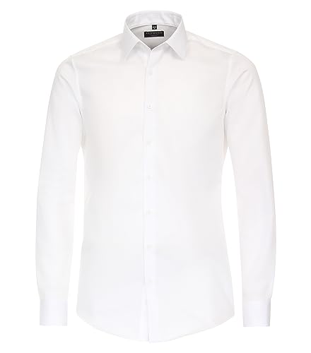 Redmond Businesshemd Uni Slim Fit 05 Weiss L von Redmond