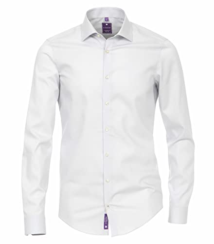 Redmond Businesshemd Uni Slim Fit 70 grau S von Redmond