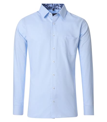 Redmond Businesshemd Uni nah Body Cut Blau XXL von Redmond