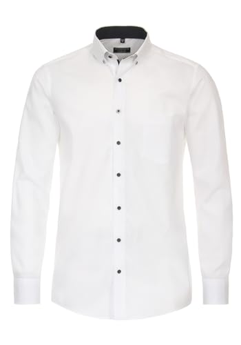 Redmond Businesshemd andere Muster Slim Fit 0 Weiss XL von Redmond