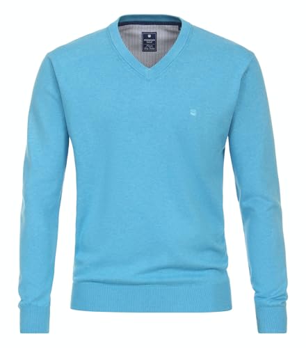 Redmond Casual Pullover V-Ausschnitt türkis Größe XXL von Redmond