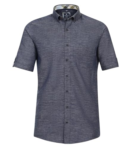 Redmond - Comfort Fit - Herren Freizeithemd Kurzarm Hemd (241160999), Größe:4XL, Farbe:Blau(19) von Redmond