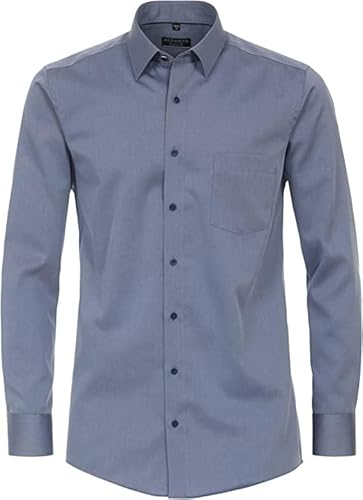 Redmond - Comfort Fit - Herren Hemd (231700100), Größe:4XL, Farbe:Blau(19) von Redmond